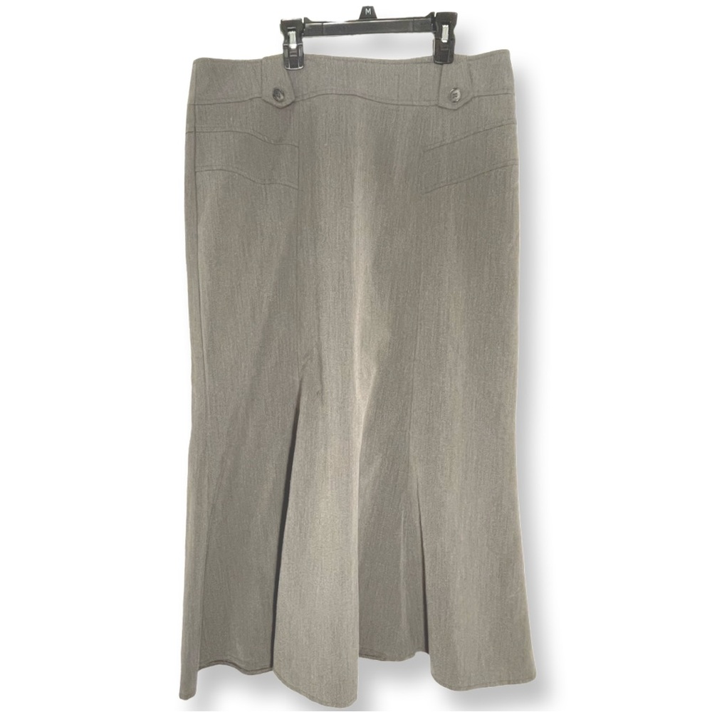 Cato Flare Button tab skirt size 14 Modest